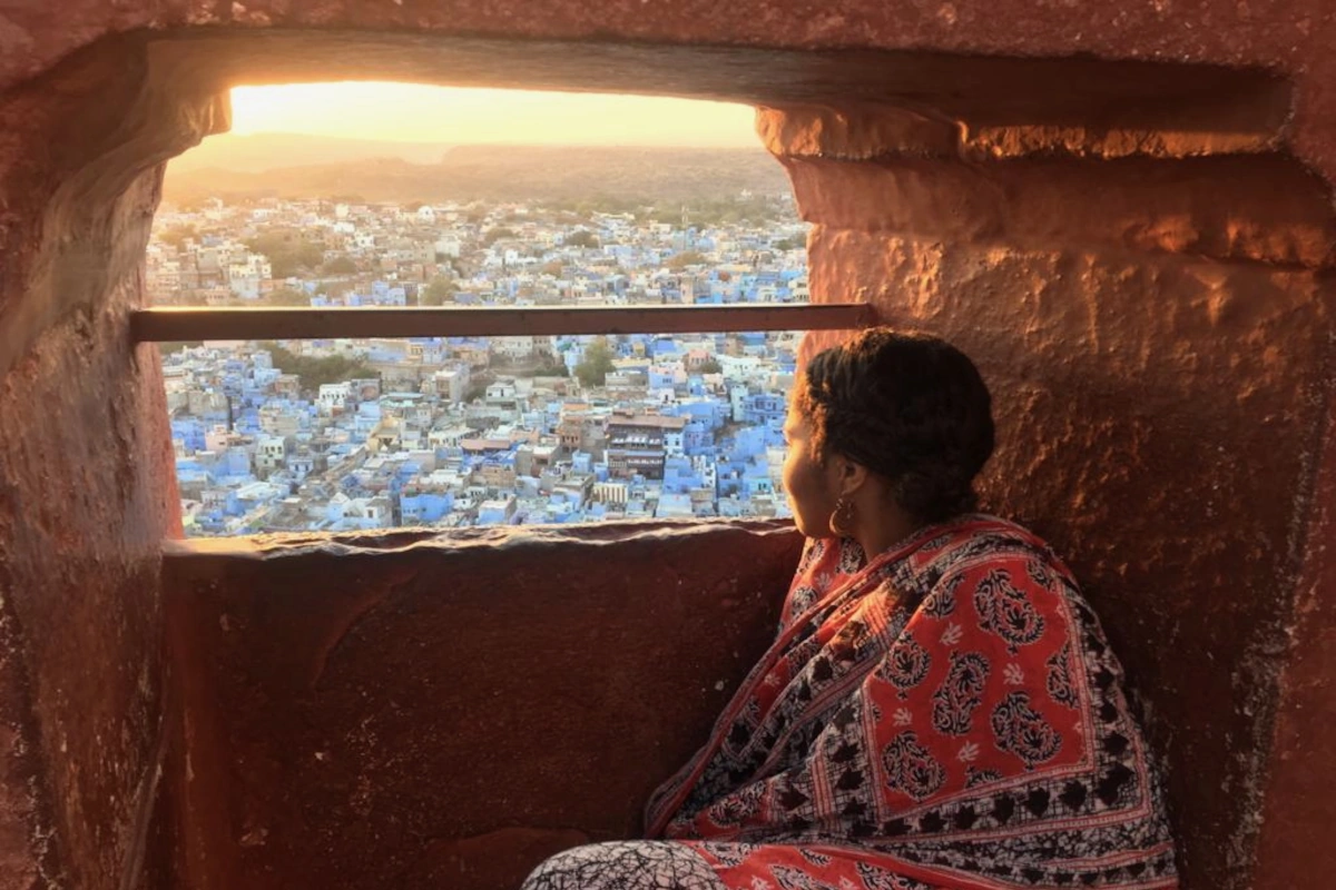 Début d’un voyage Holi à Delhi avec visite du tombeau d’Humayun, joyau du patrimoine moghol